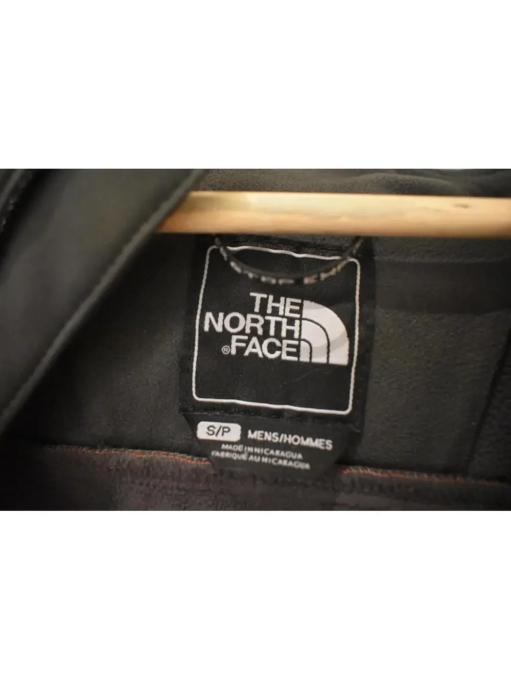 The North Face Men's Red/Black Full Zip Soft Shell Jacket Size S